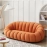 Sofa, small unit, light luxury living room, modern and simple technology, velvet, internet famous, pumpkin lazy, double three person fabric sofa