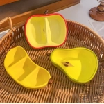 Cute fruit shaped ceramic plates, home dining tables, fun snacks, plates, dishes, sauces, seasonings, snacks, plates