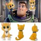 Disney Sox Cat Pixar Buzz Lightyear Animal Stuffed Plush Toys Buzz Lightyear Woody Tracy Doll Cute Mechanical Puppy Plush Toys