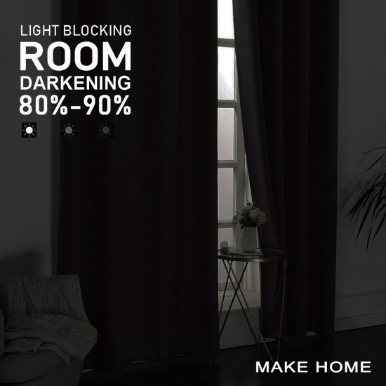 Water Waves Printed Blackout Curtains Window For Living Room Bedroom High Shading Thick Blinds Drapes Door black out Curtains